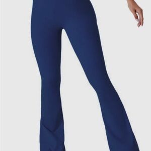 Women's Blue Flared Pants